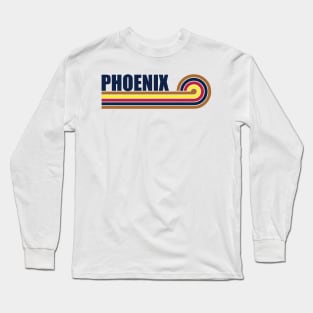 Phoenix Arizona horizontal sunset Long Sleeve T-Shirt